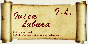 Ivica Lubura vizit kartica